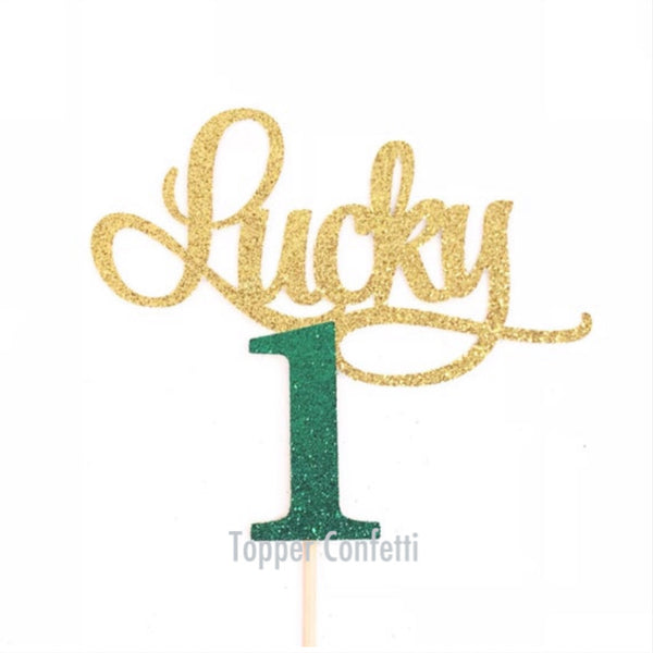 Lucky One Cake Topper